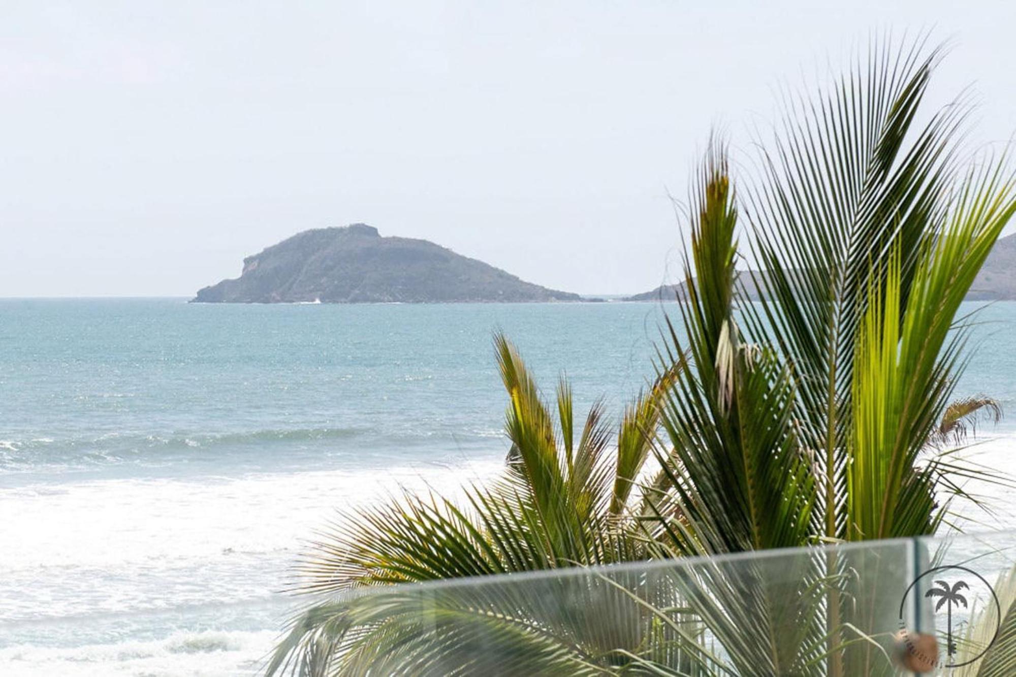 Terraza Con Vista Al Mar Y A Atardeceres Apartment Mazatlan Bagian luar foto